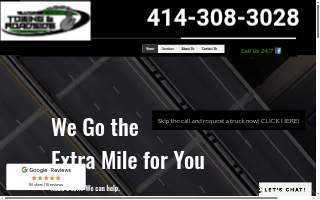 Milwaukee Towing And Roadside website