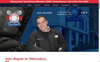 North Avenue Automotive website