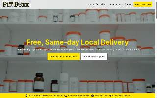 Pill Boxx Pharmacy website