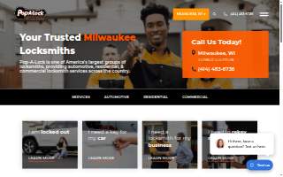 Pop-A-Lock Locksmith website