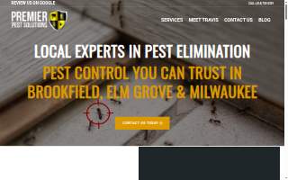 Premier Pest Solutions website