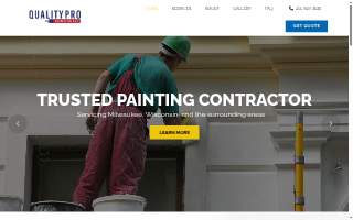 Quality Pro Painting website