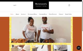 Richmond’s Restaurant & Catering website