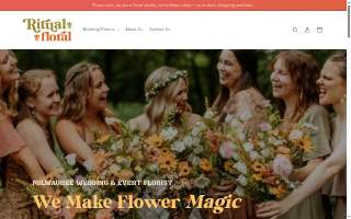 Ritual Floral – Weddings & Events website