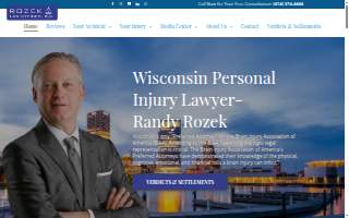 Rozek Law Offices, S.C. website