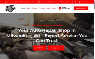 Sanfelippo Auto Repair – Reliable Auto Care website