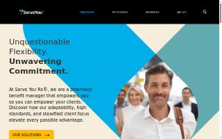 Serve You Rx website