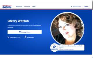 Sherry Watson American Family Insurance website
