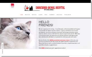 Shorewood Animal Hospital of Milwaukee website