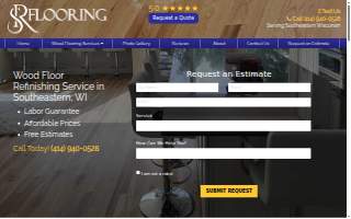 SNR First Rate Floors website