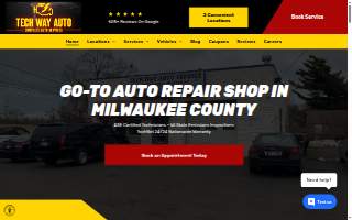Tech Way Auto Service of Milwaukee website