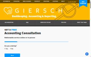 The Giersch Group Bookkeeping & Consulting Services website