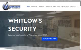 Whitlow's Security Specialists of Milwaukee website