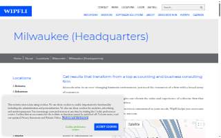 Wipfli of Milwaukee website