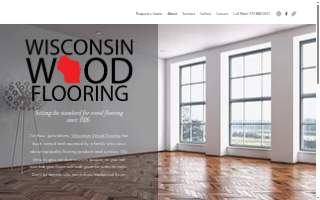 Wisconsin Wood Flooring website