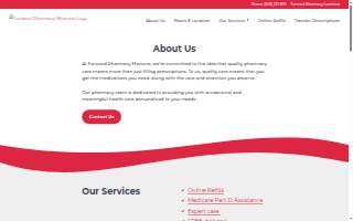 Forward Pharmacy website