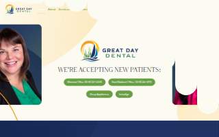 Great Day Dental Monona website