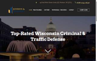 Johnen & Holevoet Law Offices website