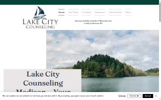 Lake City Counseling LLC website