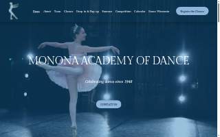 Monona Academy of Dance website