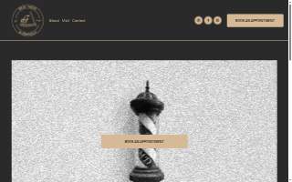 Neat Fades Barbershop website