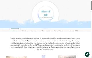 River of Life Therapeutics website