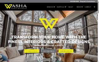 Washa Remodeling & Design of Monona website
