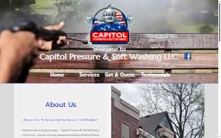 Capitol Pressure & Soft Washing LLC website