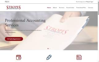 Stropes Accounting website