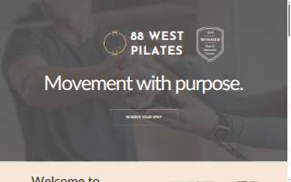 88 West Pilates website