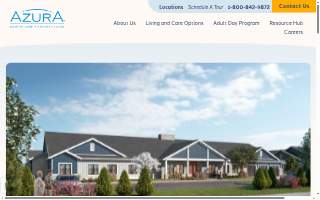 Azura Memory Care & Assisted Living website