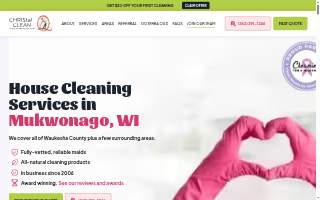 CHRIStal Clean website