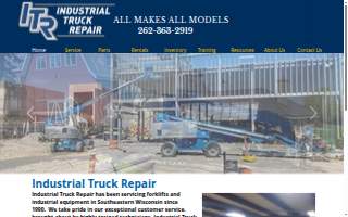 Industrial Truck Repair website