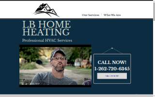 LB Home Heating website