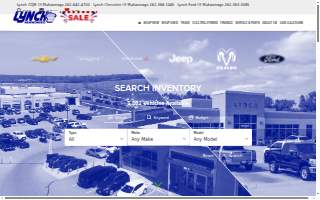 Lynch Mukwonago Service and Parts Department website
