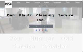 Commercial cleaning website
