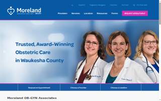 Moreland OB-GYN Associates, S.C. of Muskego website