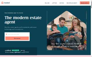 Nested Real Estate, LLC website