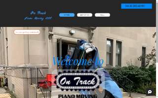 On Track Piano Moving LLC website
