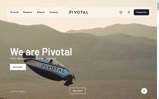 Pivotal Engineered Solutions website