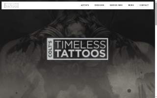 Colt's Timeless Tattoos website