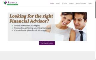 Baldridge Wealth Management website