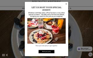 Brunch Berry website