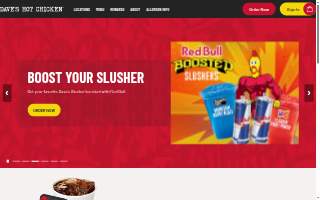 Dave's Hot Chicken website