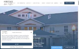 Heritage at Deer Creek website