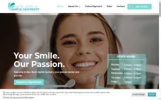 New Berlin Gentle Dentistry website