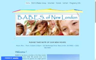 Babes of New London Inc website