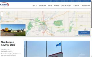 Country Visions Country Store - New London website