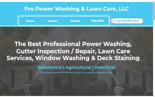 Pro Power Washing, LLC website
