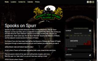 Spooks On Spurr website